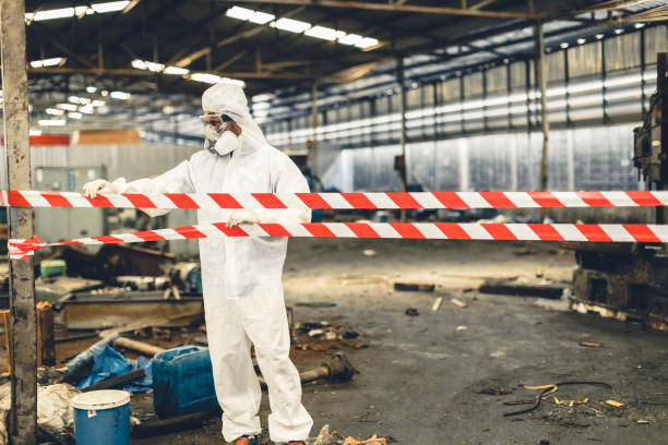 Professional Biohazard technician working in New Market, VA
